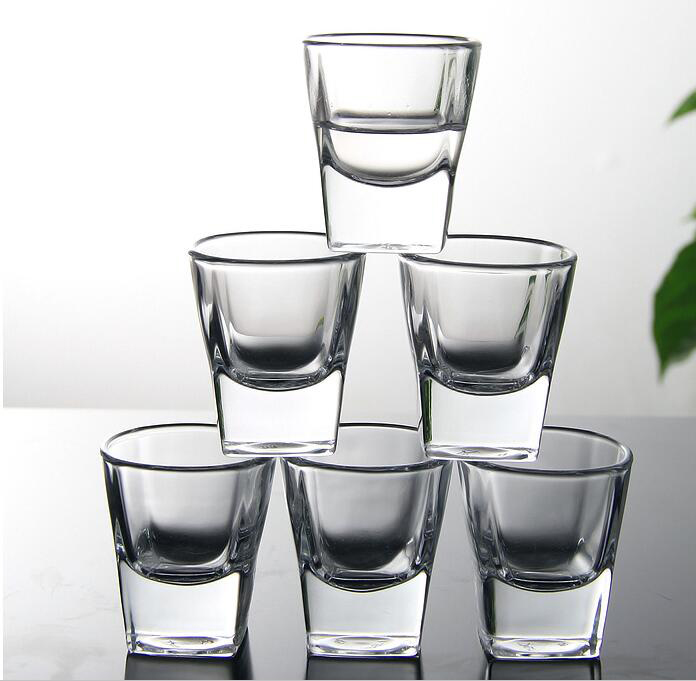 白酒杯玻璃烈酒杯子弹杯