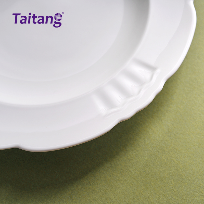 皇冠白瓷-8/9/10"汤盘