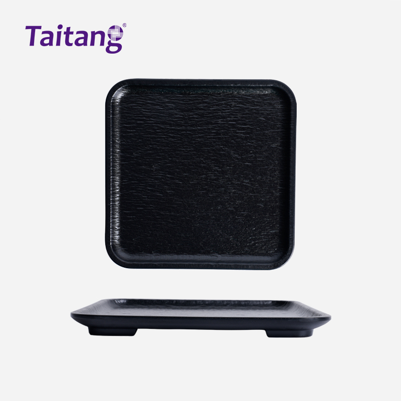 黑石纹-7.5/10/11.5"正方盘 黑石纹-7.5/10/11.5"正方盘