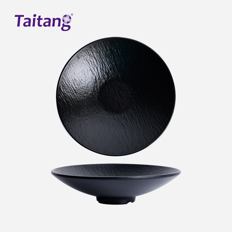 黑石纹-8/9/10/12"深圆碗 黑石纹-8/9/10/12"深圆碗